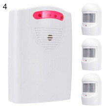 Chicmine Wireless Driveway Alarm Alert System Security Garage Intruder PIR Motion Sensor