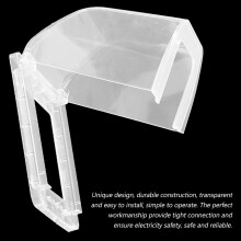 Cover Plastic Box Junction Electrical Plug Socket Distribution Protector Electric Wall Switch