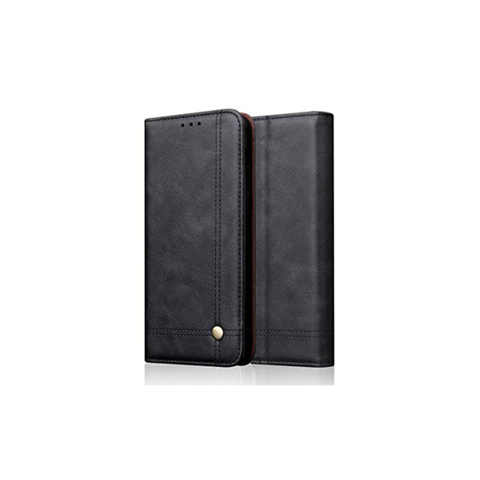 Robust Leman Wallet Case - Compatible With Huawei Y6 2019 Black 9389440222069