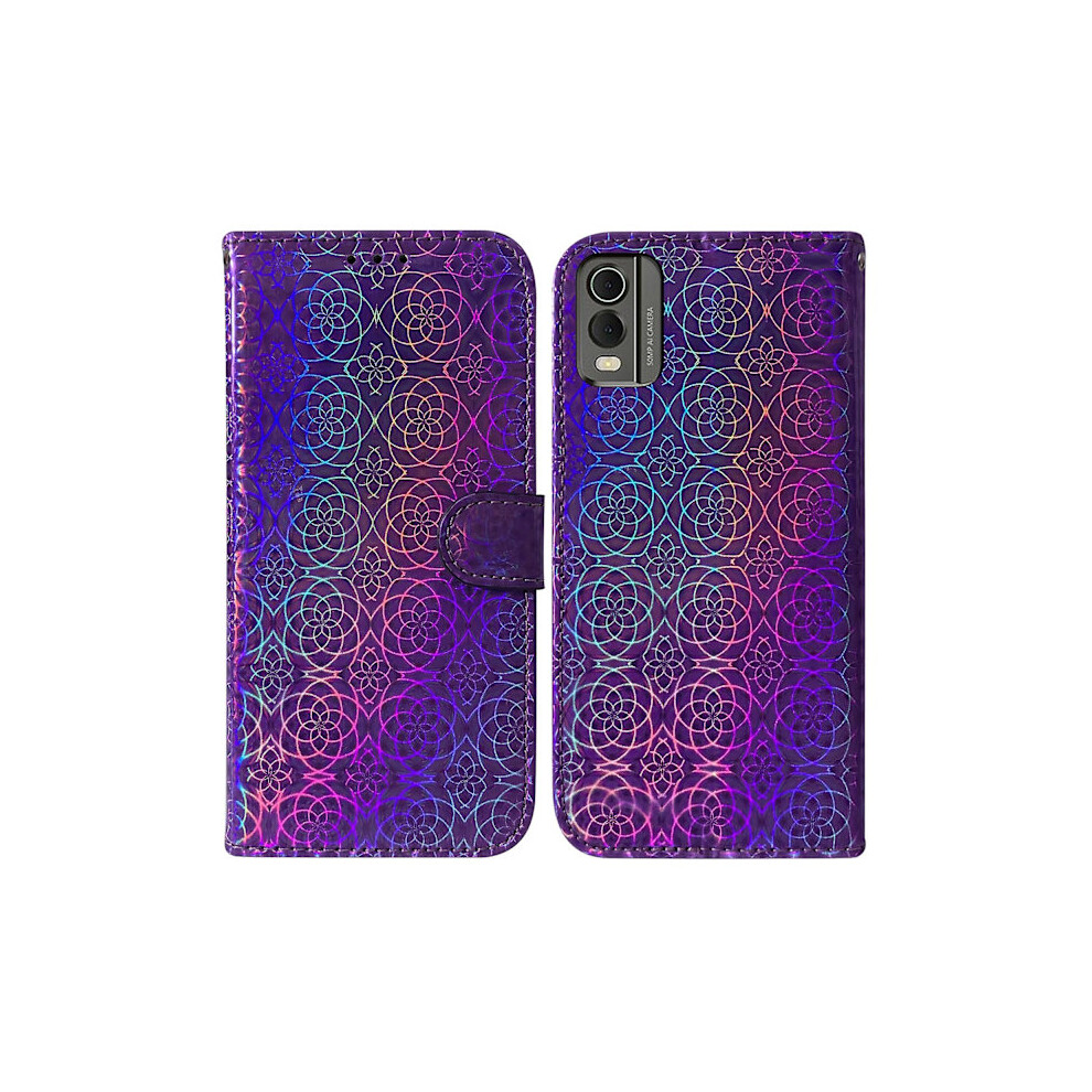 Colorful Phone Case For Nokia C32 Purple 9389440222014