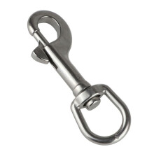 BAMILL Stainless Steel Swivel Eye Bolt Snap Spring Hook for Scuba Diving Pet leash Flag