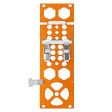FUYGRCJ 90 Right Angle Guide Rail Aluminum Alloy Circular Saw Track compatible with Woodworking Tools, Square Saw Guide