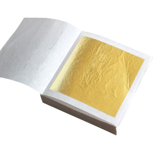 Prettyui 24K Gold Foil Leaf Sheets