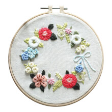 Jacenvly Christmas Ornaments Clearance Stitch Tools and Beginner Embroidery Kits for Adults and Children Living Room Decor