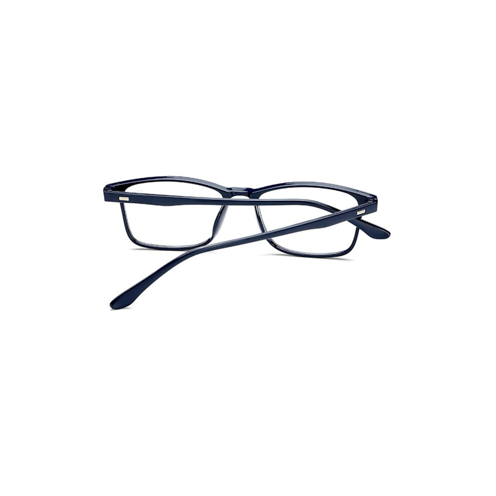 Stylish Anti-Blue Light Reading Glasses (+1.0 - +4.0) Black 2.0