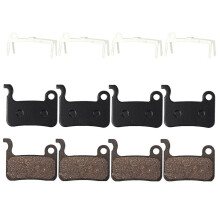 4 Pairs Bicycle Resin Disc Brake Pads for Deore M596 M595 M535 M665 XT M775/776/765 XT/R M975 M966 M965