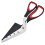 Food Grade compatible with Sharp Stainless And Handle With Soft Handle Multifunctional Kitchen Scissors 27CM Black/Red 2