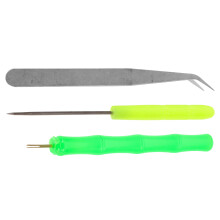 Quilting Tools Crafts 3 Pcs Card Making Bookbinding Quilling Metal Pen Paper Set Plastic Stainless Steel