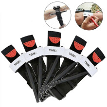 5 Pcs Tourniquet Quick Application With One Hand Emergency Outdoor First Aid Kit