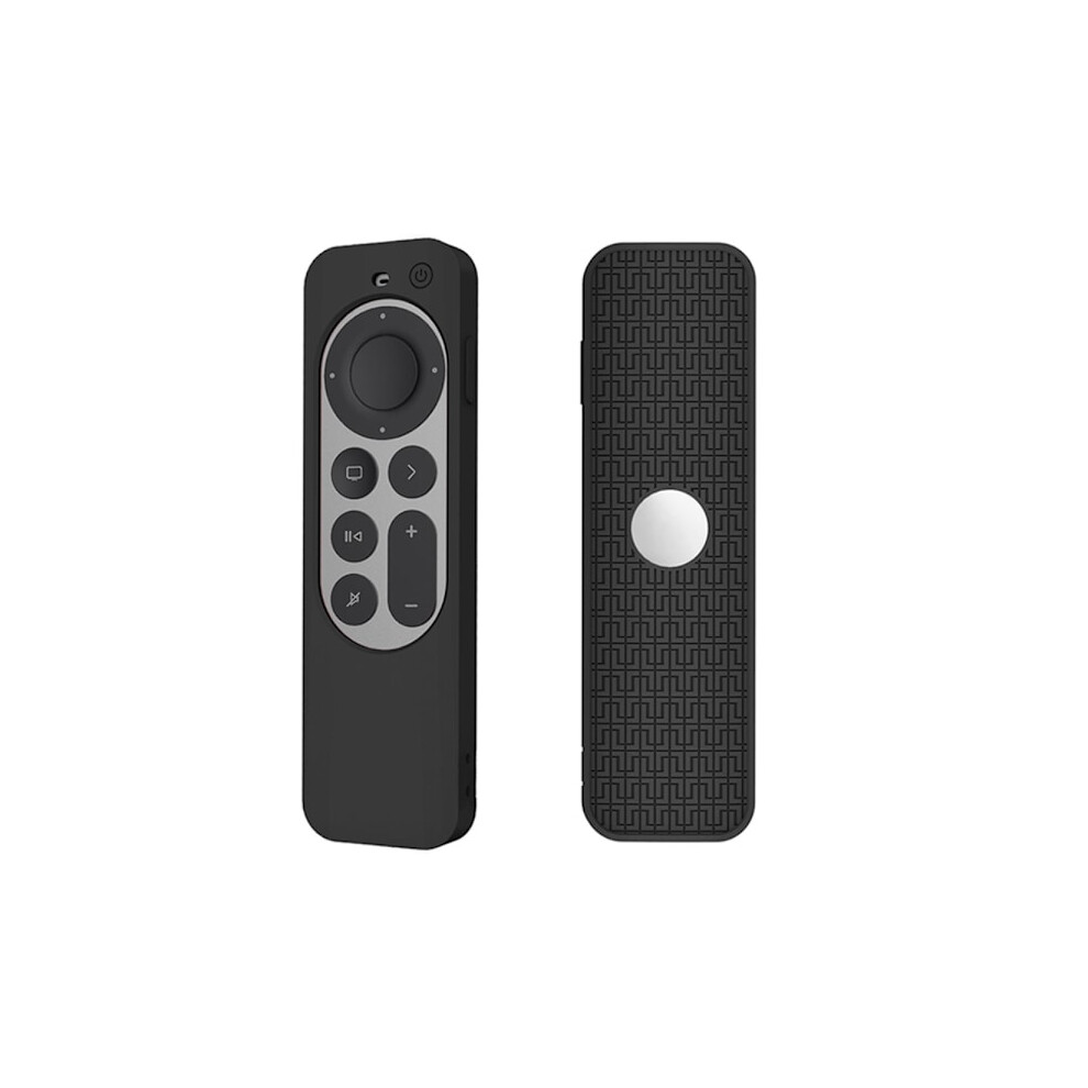 Silicone Case Compatible With Apple Tv 4K Remote Control 2021 Black 9389440543706