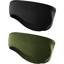Fleece Ear Warmers Headband for Men Women - Winter Headband Ear Muffs Ear Covers for Cold Weather Running Cycling Ski