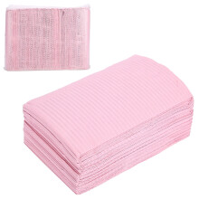 Alfombrilla de mesa rosa impermeable para decoración de uñas, 125 piezas para almohadilla, herramienta de manicura para práctica de salón