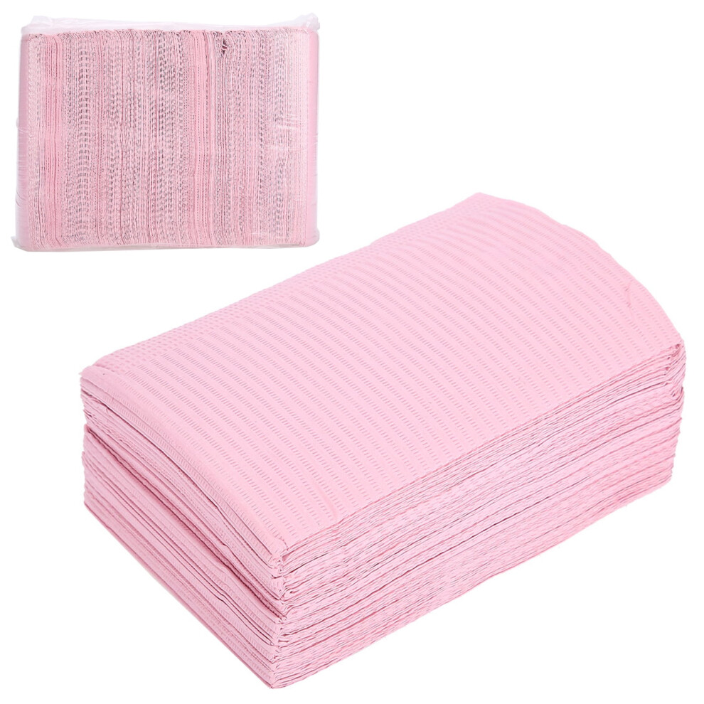 Alfombrilla de mesa rosa impermeable para decoraciÃ³n de uÃ±as, 125 piezas para almohadilla, herramienta de manicura para prÃ¡ctica de salÃ³n