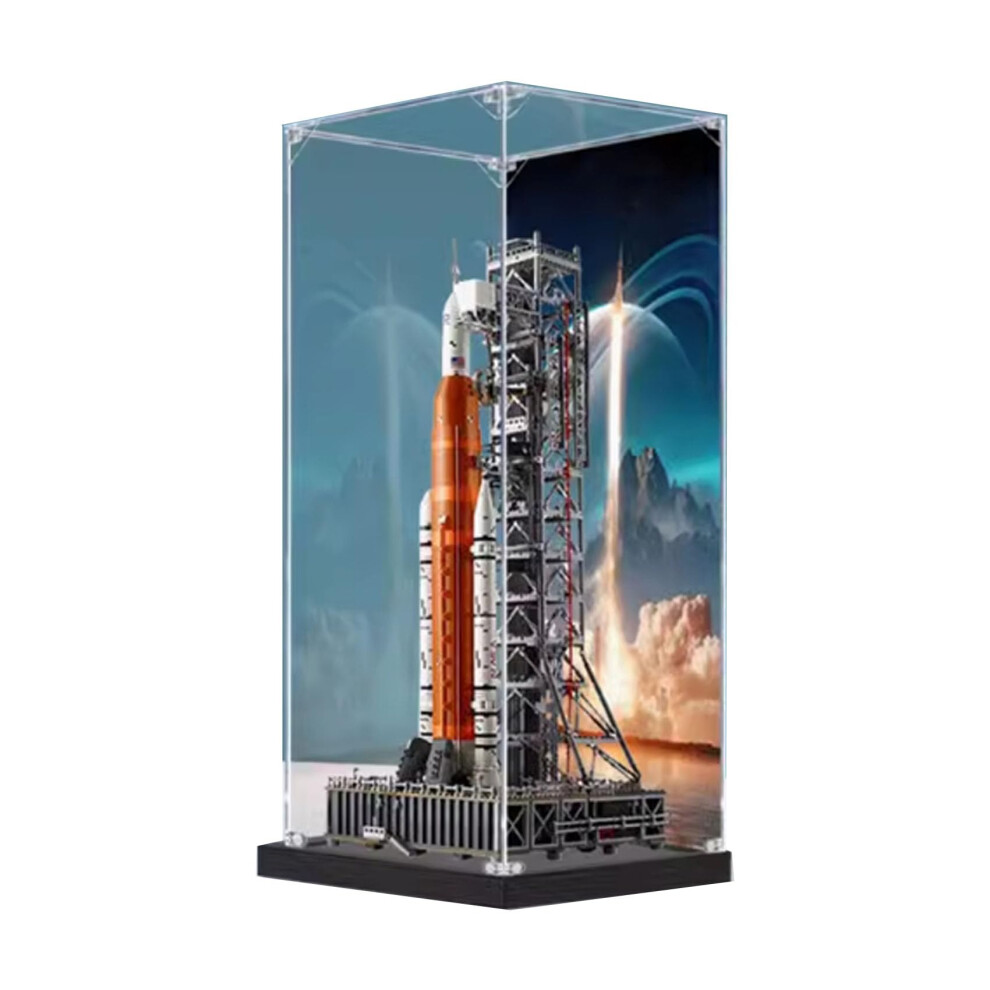 Acrylic Display Case For 10341 With 360 Clear View, Dustproof Protection, Reinforced Base 9070919120329
