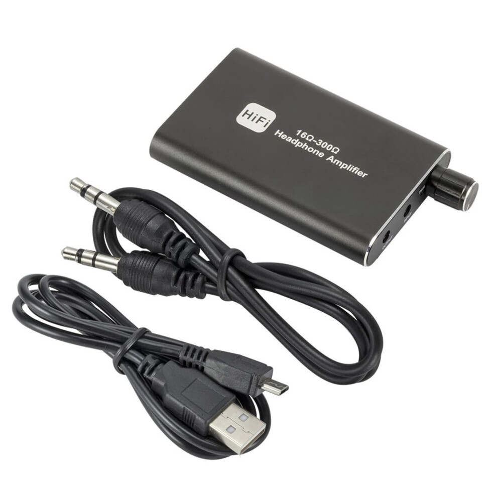 Portable Headphone Amplifier Audio Amplifier 3.5Mm Stereo Audio Amplifier 9389440631106