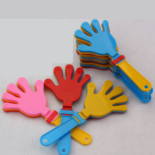 Plastic Hand Clappers Party Noisemakers Applause Prop 2