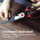 Stainless Steel Kitchen Shears with Soft Silicone Grip, Multi-Purpose Kitchen Scissors, Black 6