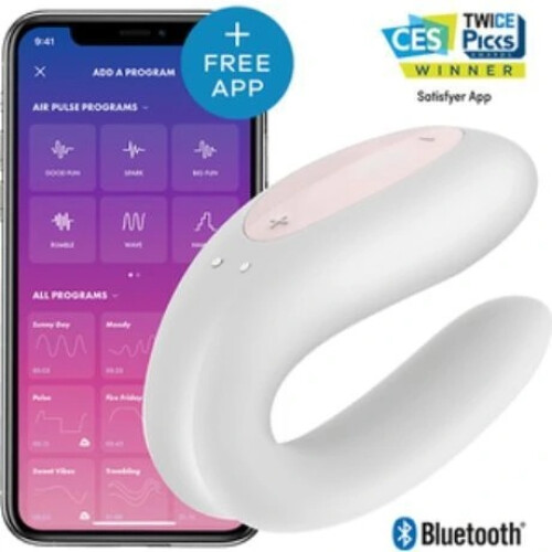Satisfyer Double Joy App Controlled Couple Vibrator 1
