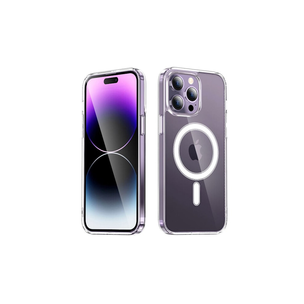 Compatible With Iphone 14 Pro Max Silicone Case - Magsafe Transparent Compatible With Iphone 14 Pro Max 9110895356159