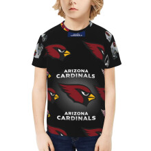 Cardinals Youth Short Sleeve Shirt for Boys and Girls Sports Football Team Logo for Baseball Fans Gifts