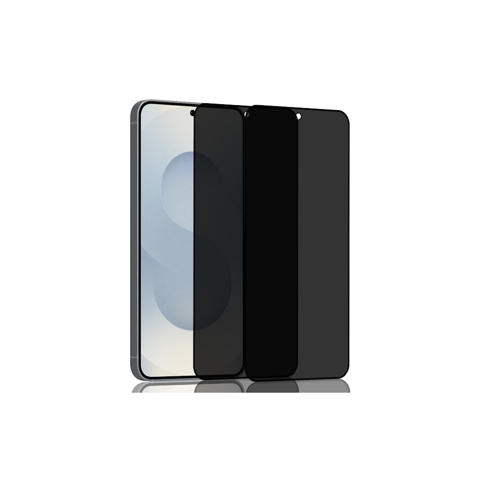 2-Pack compatible with Samsung S25 Edge Privacy Screen Protector - Tempered Glass 9H - Super Quality 3D