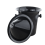 Wine Dump Black Plastic Spittoon - Standard Size with Funnel Champagne Bucket 4