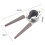 Stainless Steel Nut Cracker - Ergonomic Spring Handle, Hazelnut Pecan Almond Walnut Opener Plier, Essential Kitchen Gadget 7