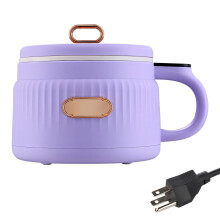 Electric Hot Pot 1.6L Multifunctional Cooker 600W Compact Rapid Heating for Home and Office