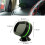 Shkalacar car digital thermometer clock, car digital temperature indicator panel clock, DC 12V 3