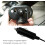 Shkalacar car digital thermometer clock, car digital temperature indicator panel clock, DC 12V 4