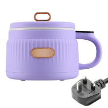 Electric Hot Pot 1.6L Mini Cooker for Ramen, 600W Compact Dorm Kitchen Appliance UK Plug