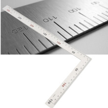 Precision 300x150mm Stainless Steel Right Angle Ruler Square Tool #01