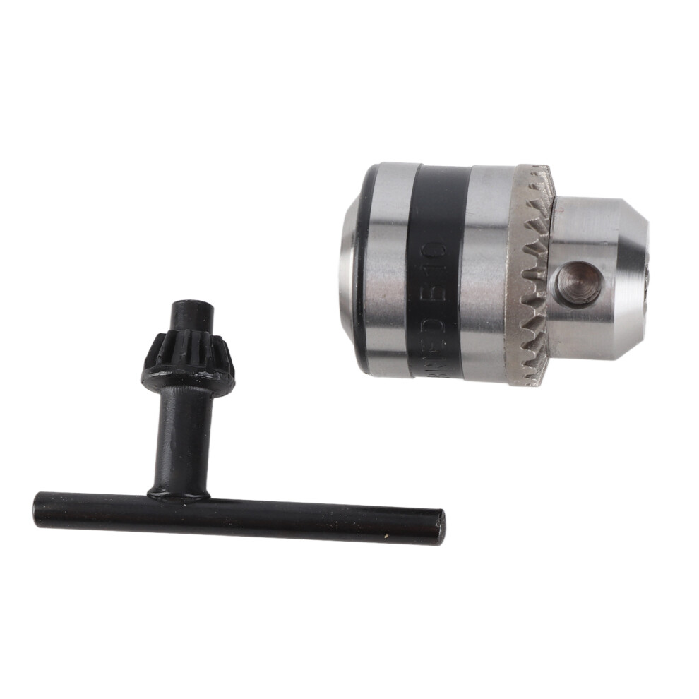 Compact 0.6Â6.5Mm Mini Keyed Drill Chuck With Chuck Key For Electric Drills 7641382776379