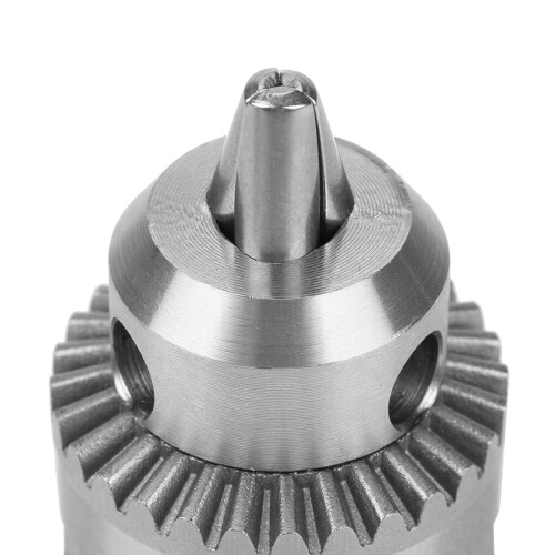 Durable Mini Drill Chuck 0.6‑6mm with Key Fits 3/8‑24UNF Electric Tools 1
