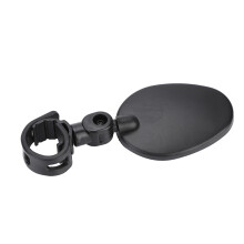 360 Rotation Bicycle Rear Mirror for Mountain & Road Bikes, Black
