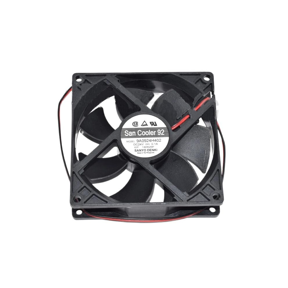 90Mm X 25Mm Dc Cooling Fan 24V 0.1A 2Wire Industrial Fan Low Noise Energy Saving 9053599509219