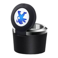 Smokeless Car Ashtray with Lid and LED Light for Peugeot 5008 508L 4008 408 3008 2008 308