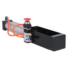 Pneumatic Can Crusher Heavy Duty Steel Frame with AntiMisoperation Valve for Easy Aluminum Recycling