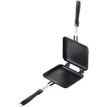 Panini Press Sandwich Maker 3in1 NonStick Grill with HeatResistant Handle for Home and Camping