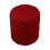 Ottoman Cover Round Stool Ottoman Protector Machine Washable for Dining Room Red 2