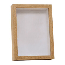 asjyhkr Shadow Box Frame 6x4in Memory Box Picture Frame Display Case for Bouquet Photos Keepsakes Medals Framed but Without Flowers
