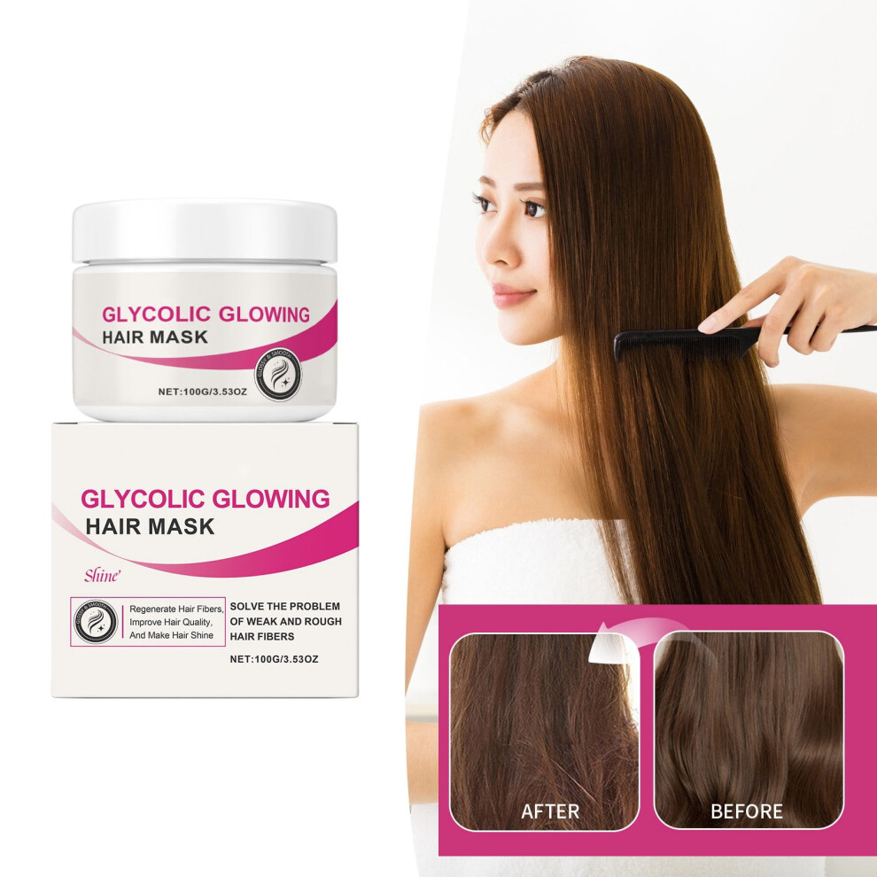 Shine Nourishing Hair Deep For Dry Frizzy Hair Hydration Smoothness Transforms Dull Unruly Locks Into Beauty Supplies for Women and Men