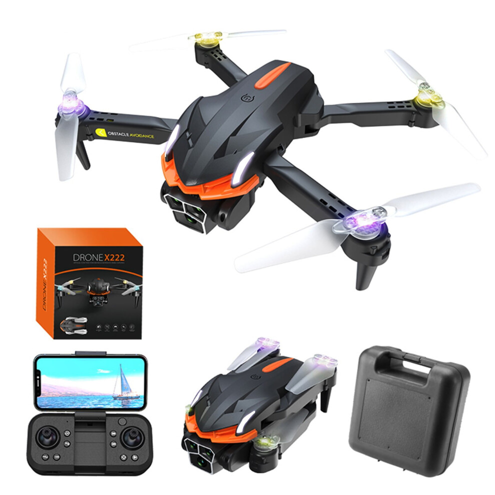 Zeceouar Drone With Camera, Fpv Rc Quadcopter With Esc, Wind Resistance, Headless Mode, Gesture Control, Compatible With Adults & Beginners 9389440323858