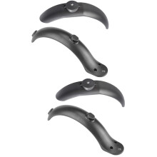 2 Sets Electric Scooter Front Rack Front and Rear Mudguard Scooter Protection Abs