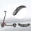 2 Sets Electric Scooter Front Rack Front and Rear Mudguard Scooter Protection Abs 2