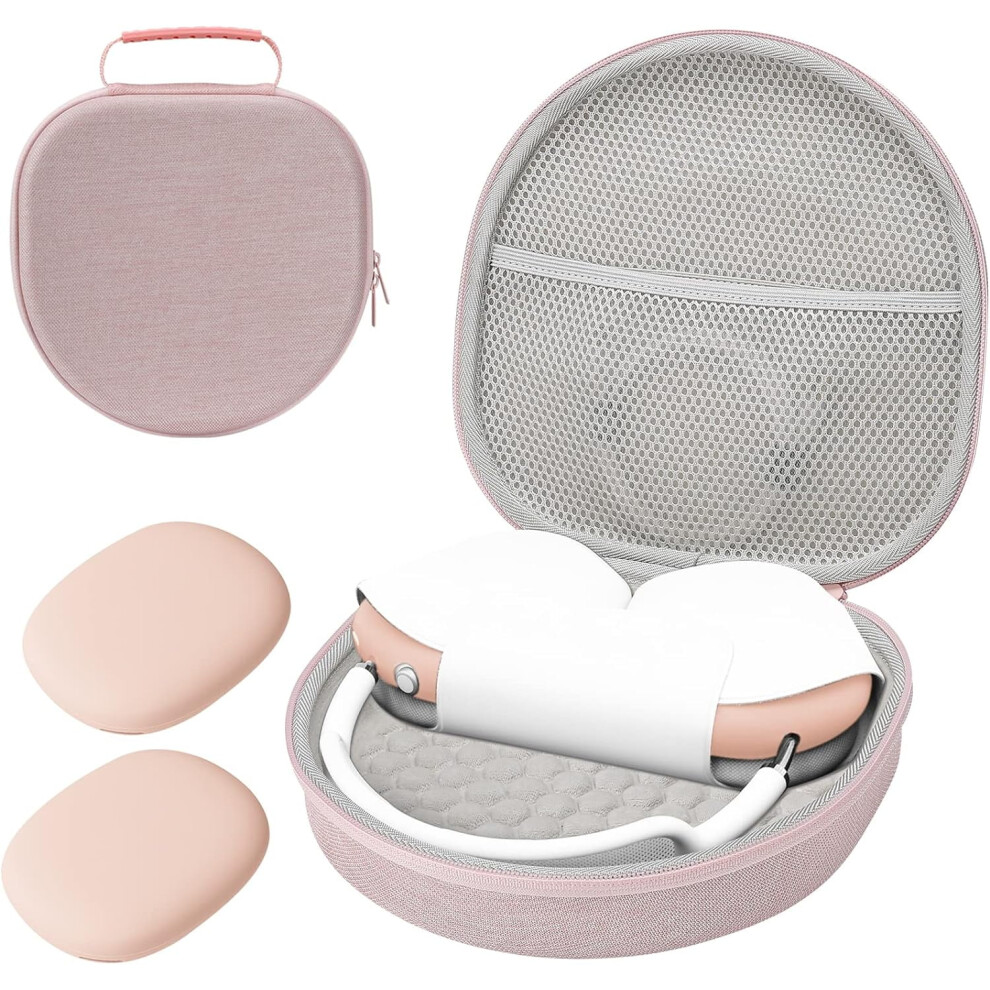 Procase Hard Case For New Airpods Max, Travel Case With Silicone Earpad Cover & Mesh Pocket, Compatible With Airpods 9389440227019