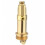 Brass Click Clack Basin Waste with Leak Spring Core Fits Standard Basins Durable Build 1