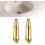 Brass Click Clack Basin Waste with Leak Spring Core Fits Standard Basins Durable Build 3