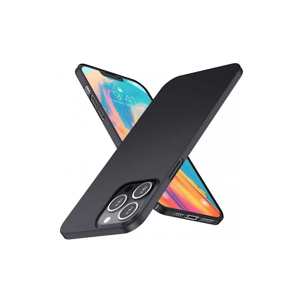 Compatible With Iphone 13 Pro Max Ultrathin Matte Case Basic V2 Black 9389440370647