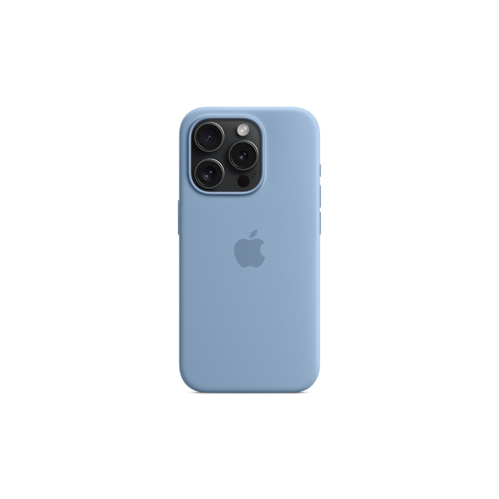 For Compatible With Iphone 15 Pro Max Case Silicone Magnetic Phone Case Compatible With Magsafe Light Compatible With Iphone 15 Pro Max Blue 9389440370791